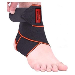 (2) Ankle Brace Adjustable Compression Ankle Support Wrap